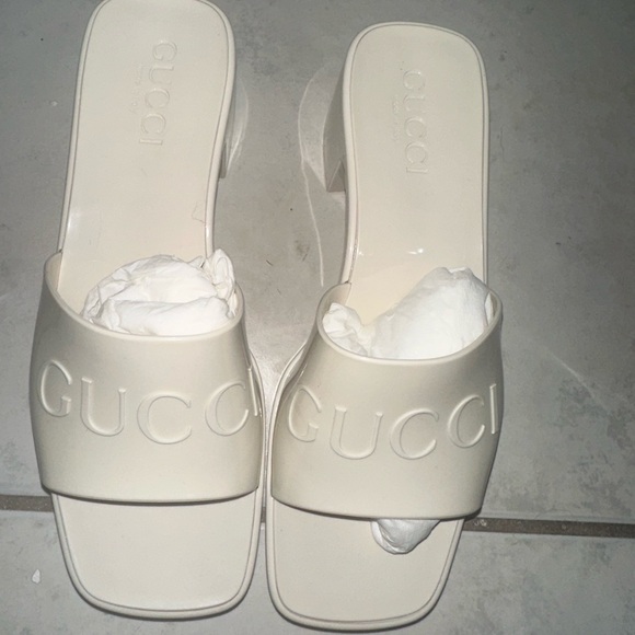 Gucci jelly sandal heels - Picture 1 of 3